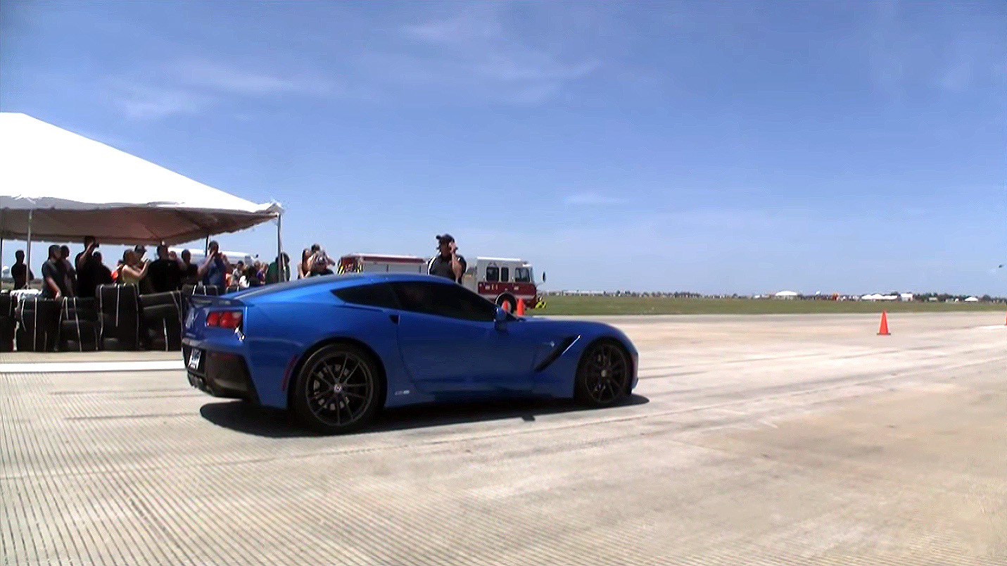 LMR C7 Corvette at Houston Half Mile