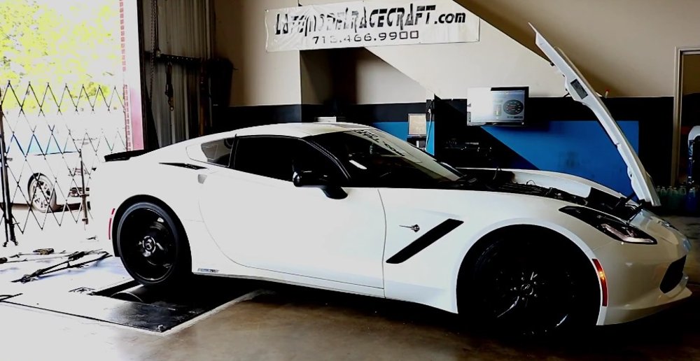 LT4 Corvette Stingray on the Dyno