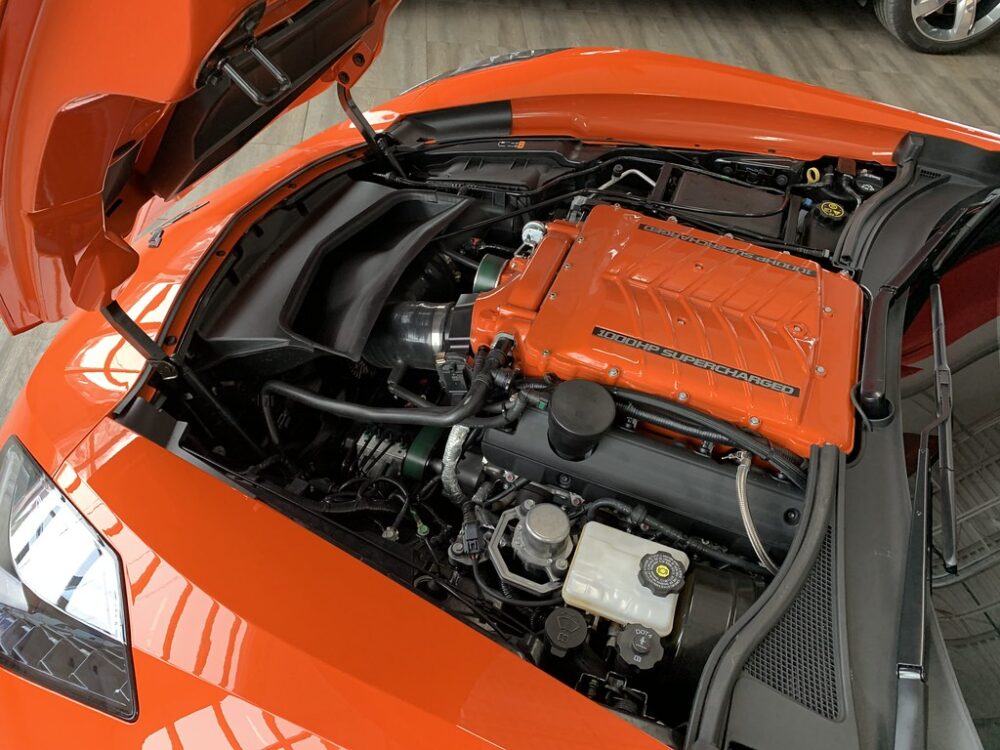 Luxe Automotive 2019 Chevy Corvette Grand Sport Yenko engine