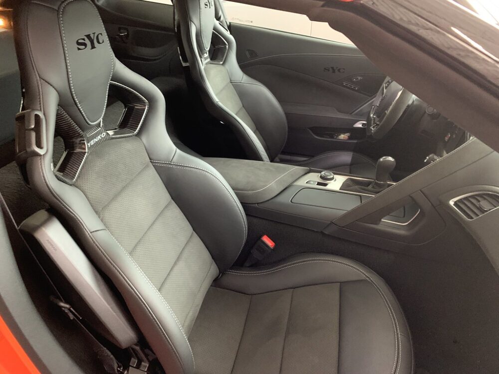 Luxe Automotive 2019 Chevy Corvette Grand Sport Yenko interior