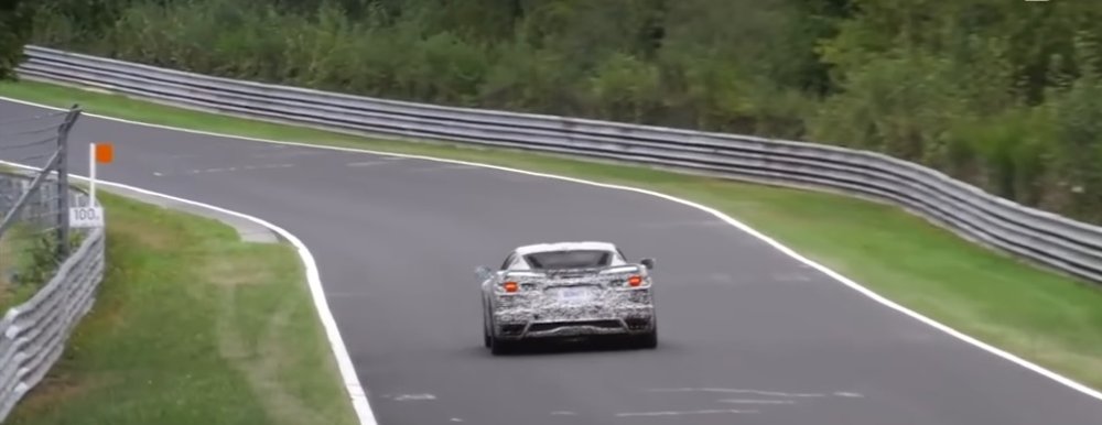 C8 Corvette Rear at the Ring