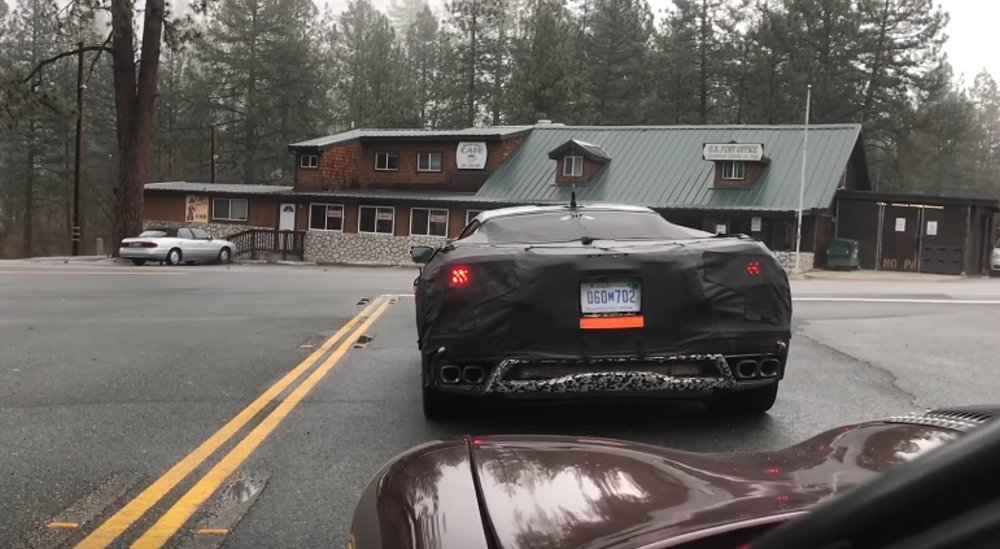 Mid-Engine Corvette rear end