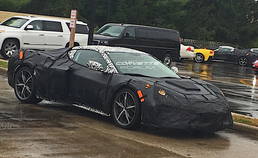 Mid-Engine Corvette Supercar Spy Shot