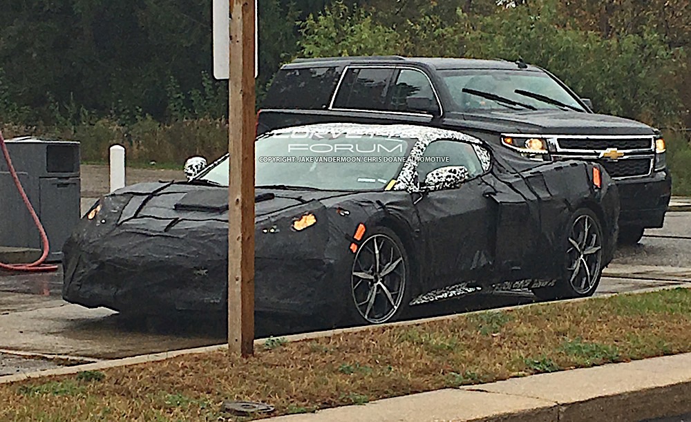 Mid-Engine Corvette Supercar Spy Shot