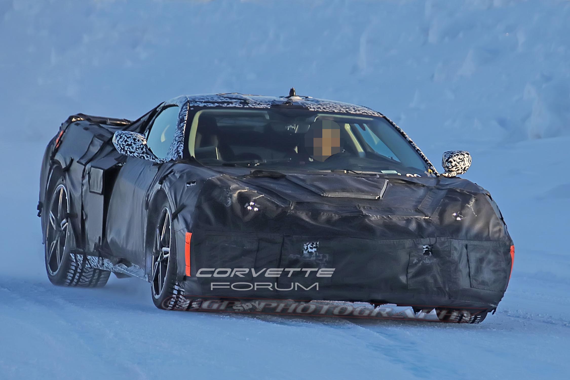 Mid-Engine Corvette Spy Shot 2018