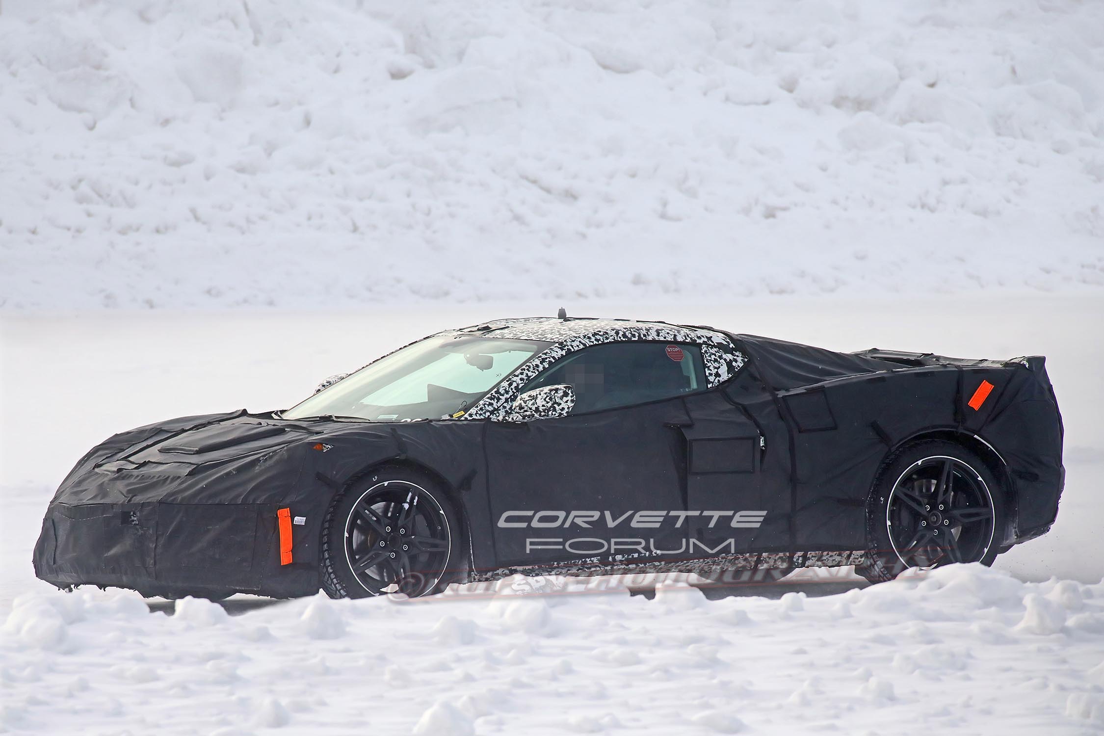 Mid-Engine Corvette Spy Shot 2018