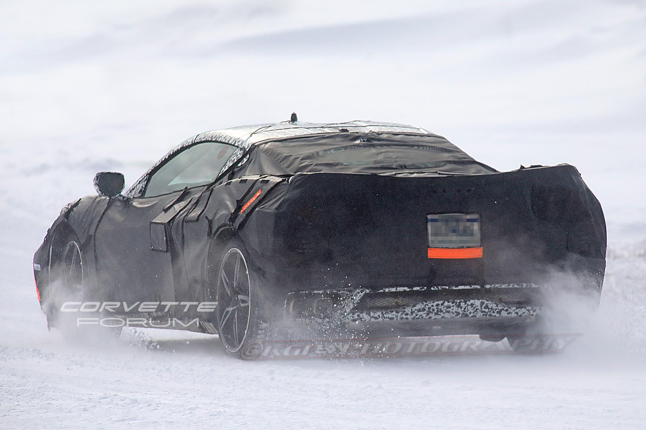 Mid-Engine Corvette Spy Shot 2018