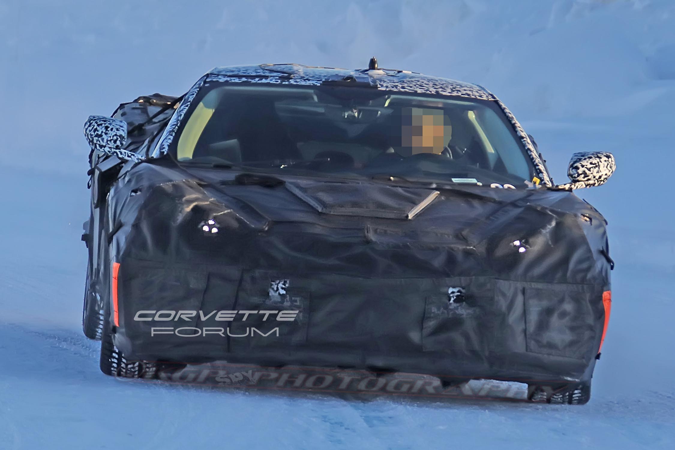 Mid-Engine Corvette Spy Shot 2018