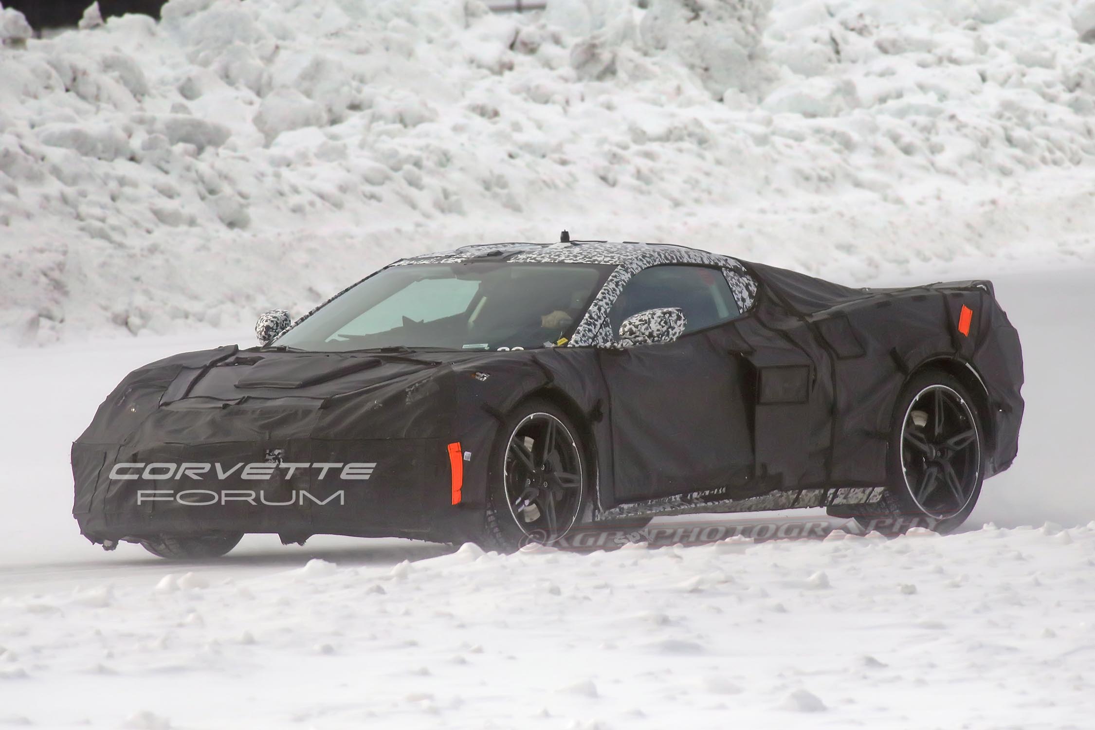 Mid-Engine Corvette Spy Shot 2018