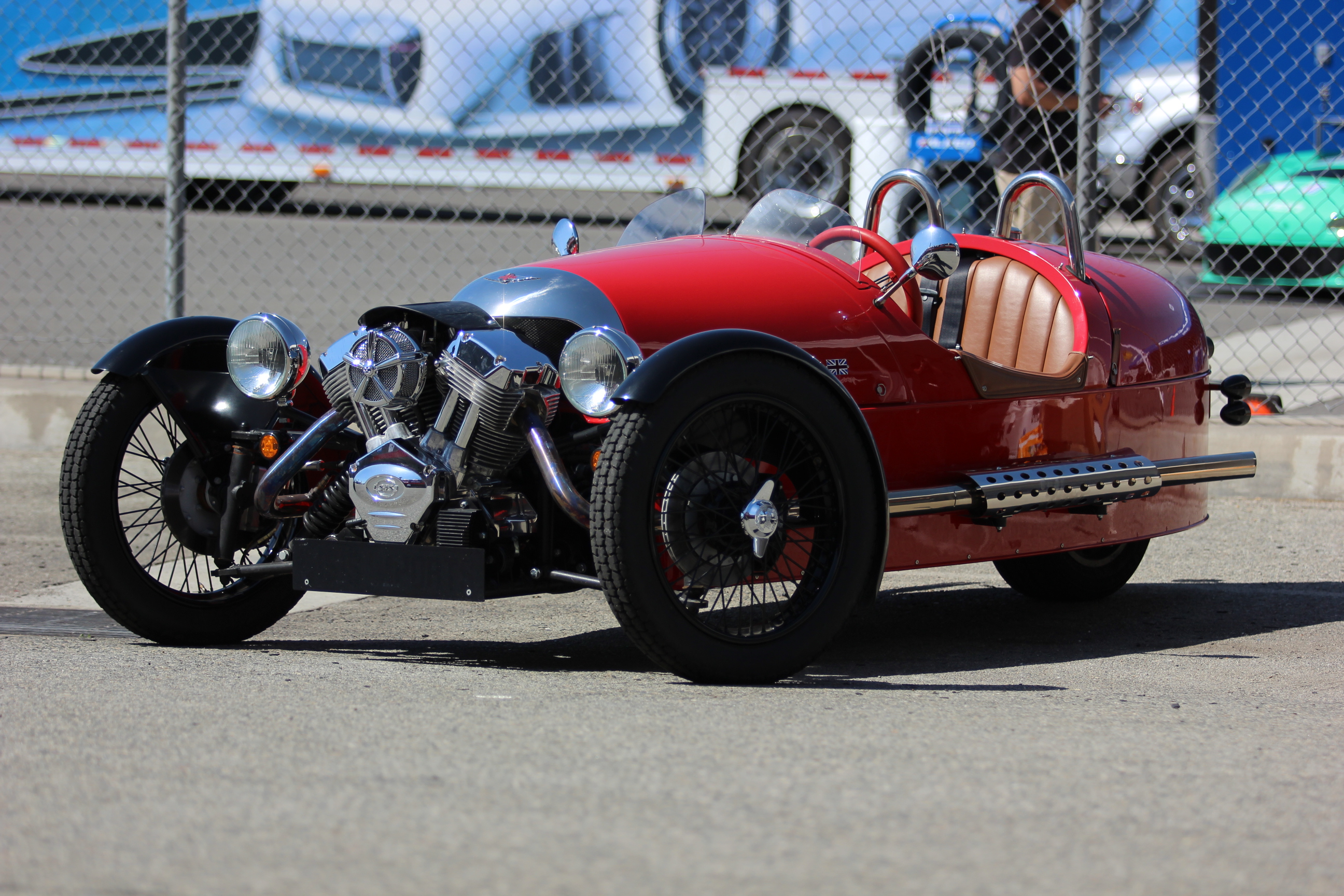 Morgan 3 Wheeler at California Festival of Speed