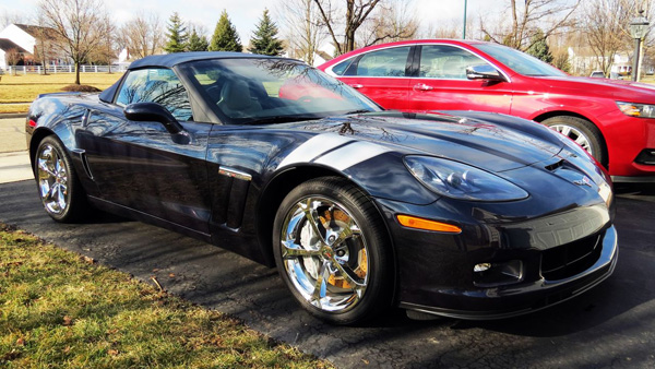 Night Race Blue C6 Corvette Grand Sport Convertible (3)