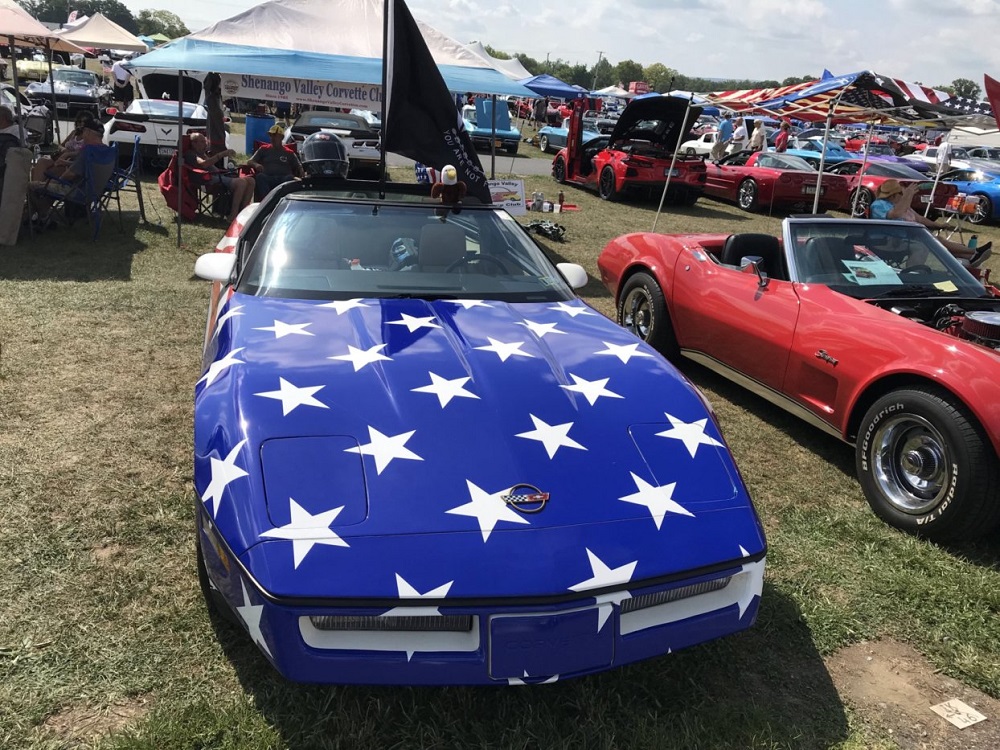 Patriotic Corvette