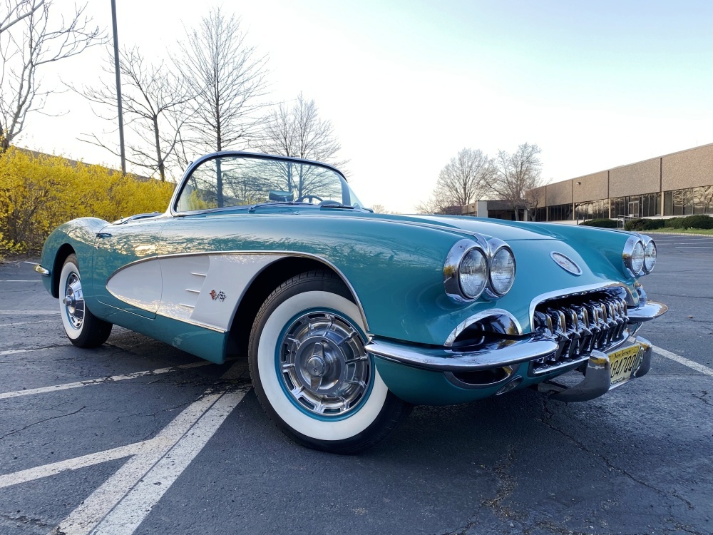 Beautiful Tasco Turquoise 1960 Corvette Sports Subtle Upgrades