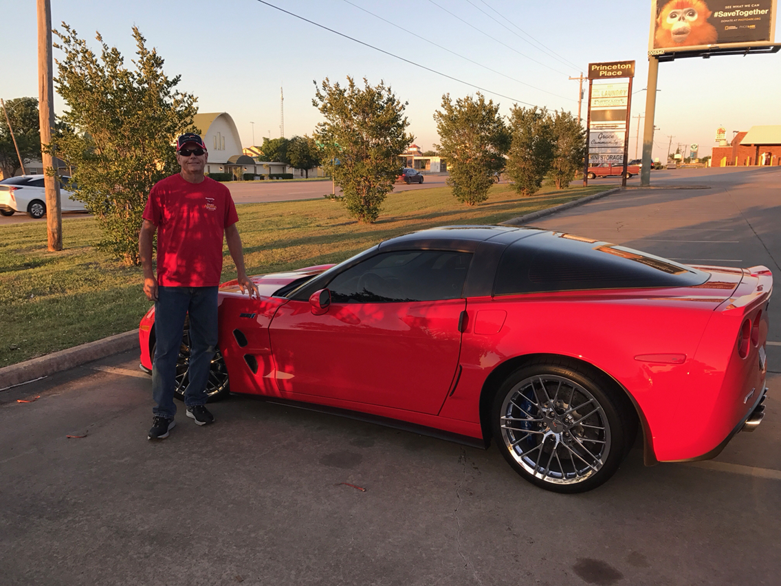 Corvette of the Week: Choppy's New-to-him Torch Red ZR1