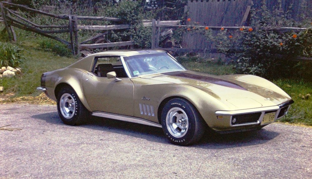 Gold Corvette