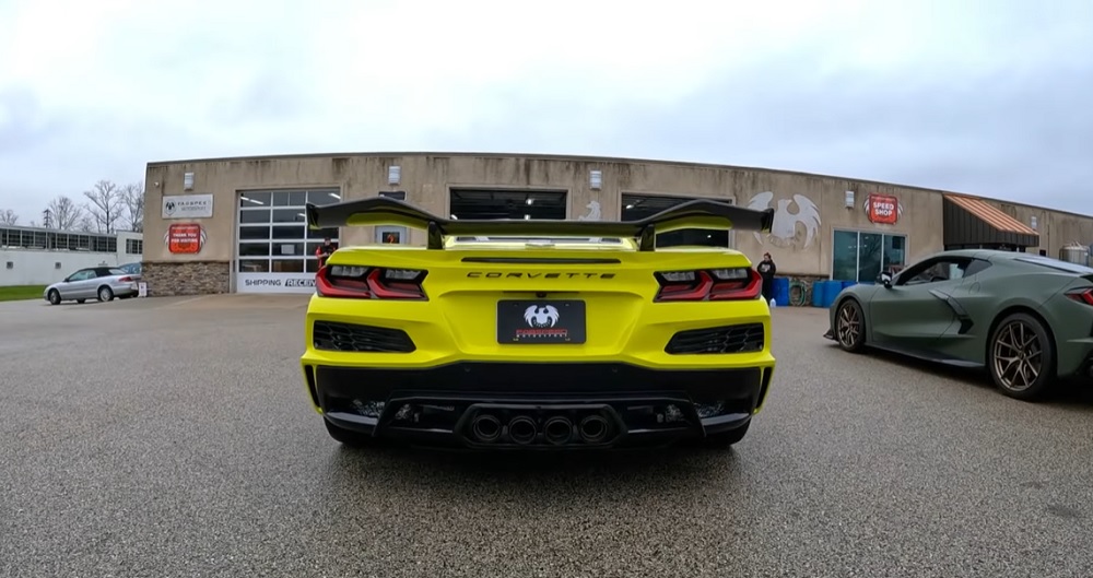 Modified C8 Z06 sound