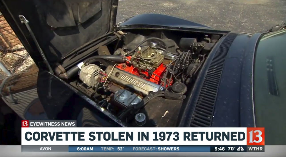 Recovered 1969 Corvette Stingray