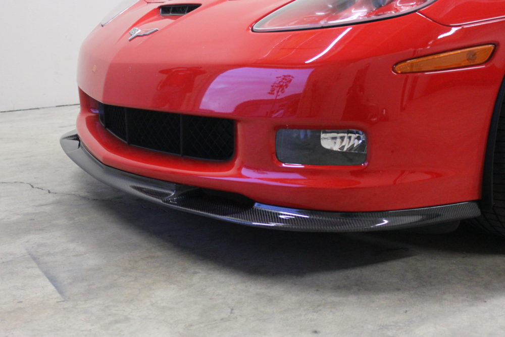 corvette front-splitter