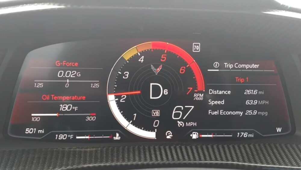 Watch The 2020 Corvette's Redline Increase After Break-In