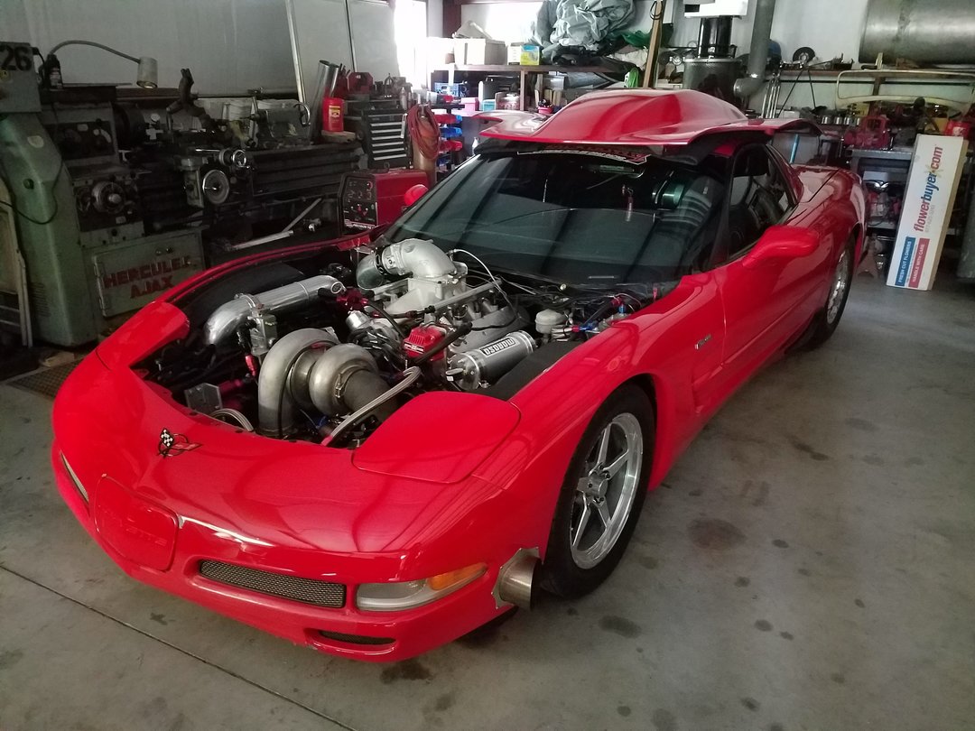 Corvette race cars for sale -- 2001 Z06 Corvette with a Turbo 427 Motor