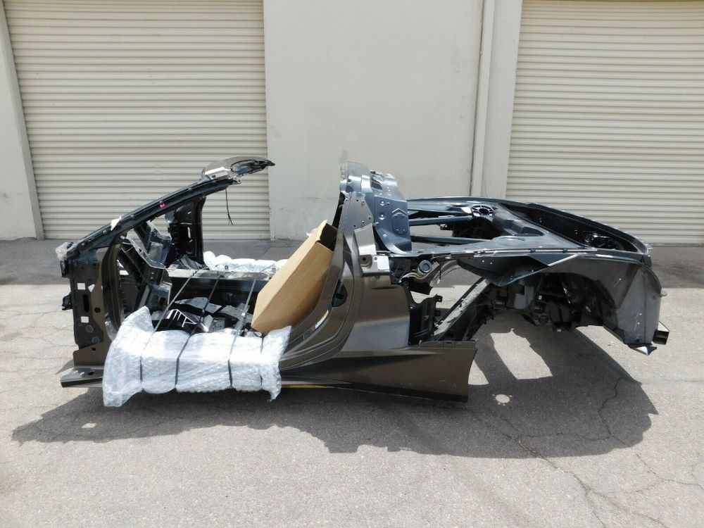 Wrecked C8 Corvette Part Out