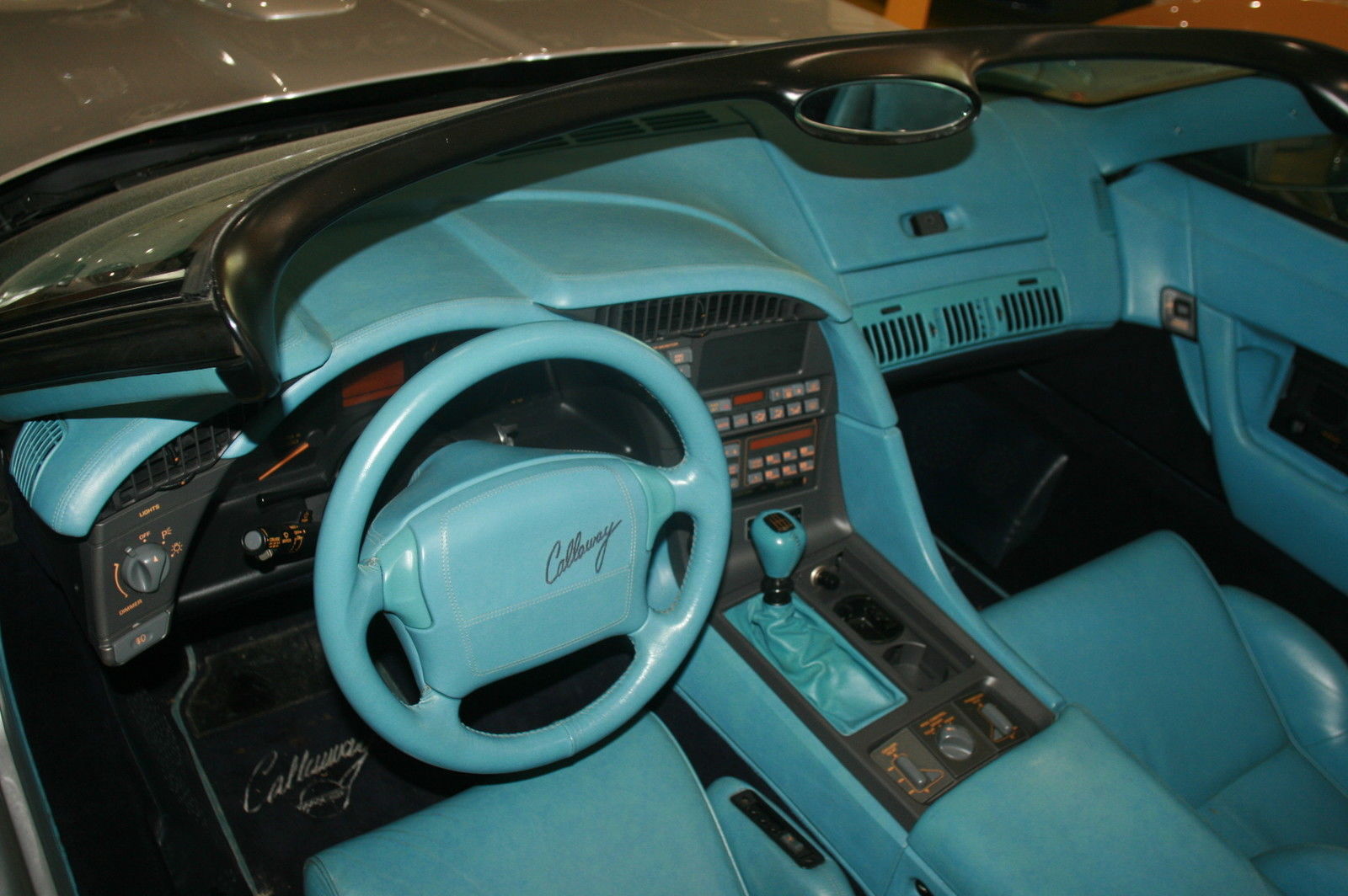 C4 Callaway Corvette Interior