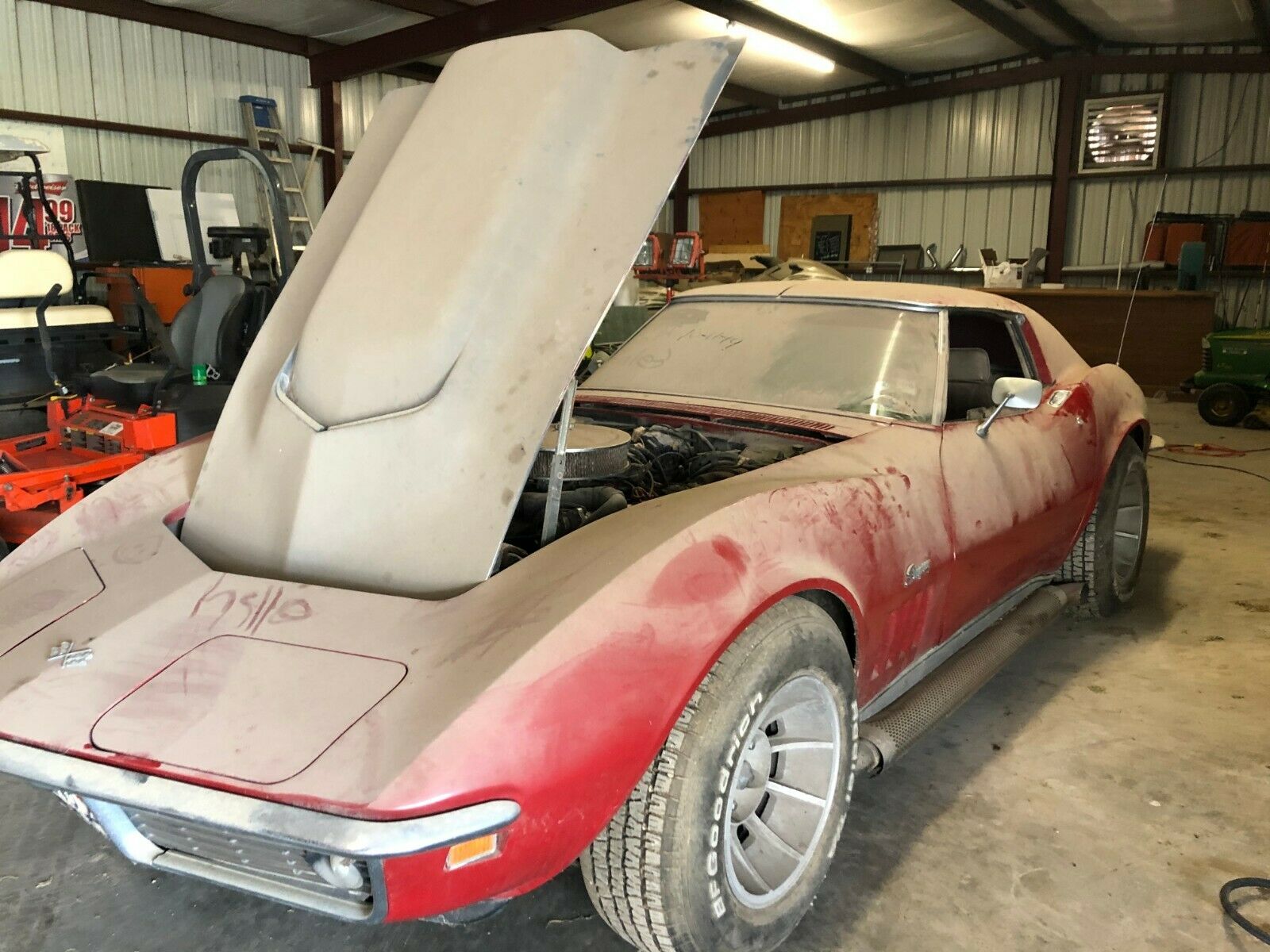 C3 1969 Corvette Stingray Barn Find ebay