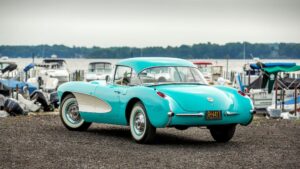 Cascade Green 1957 Chevrolet Corvette