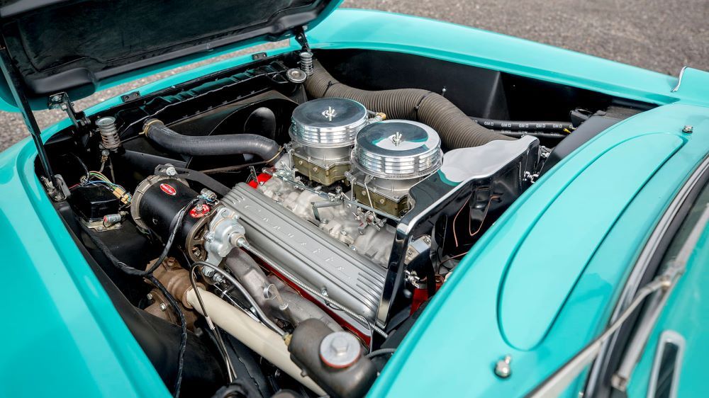 Cascade Green 1957 Corvette