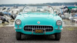 Cascade Green 1957 Chevrolet Corvette