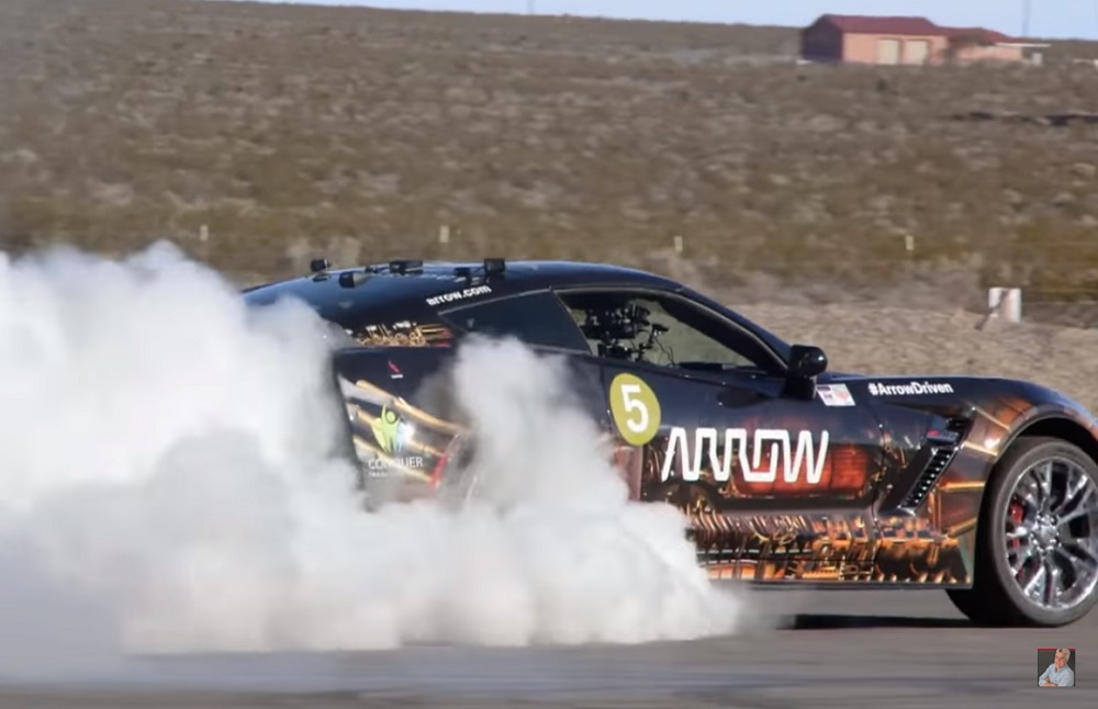 Sam Schmidt's semi-autonomous Corvette Z06