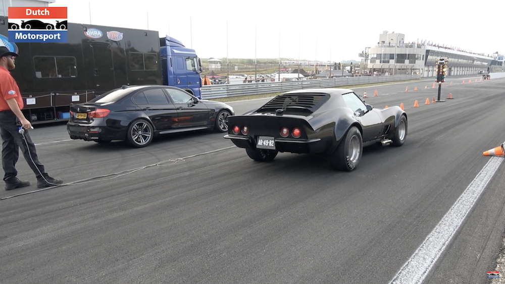 C3 Corvette Drag Racer Demolishes Competition with 9.3-l, 900-HP V8