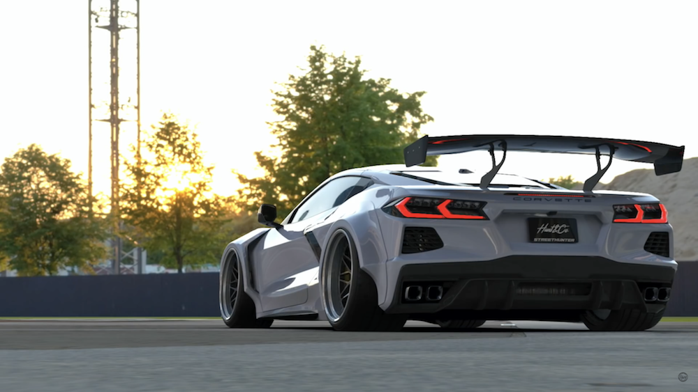 Streethunter Widebody C8 Corvette