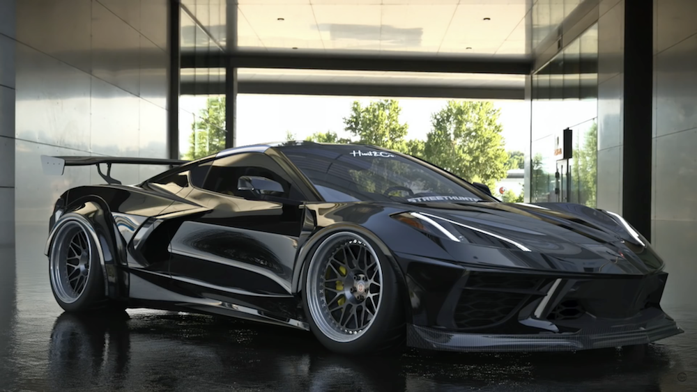 Streethunter Widebody C8 Corvette