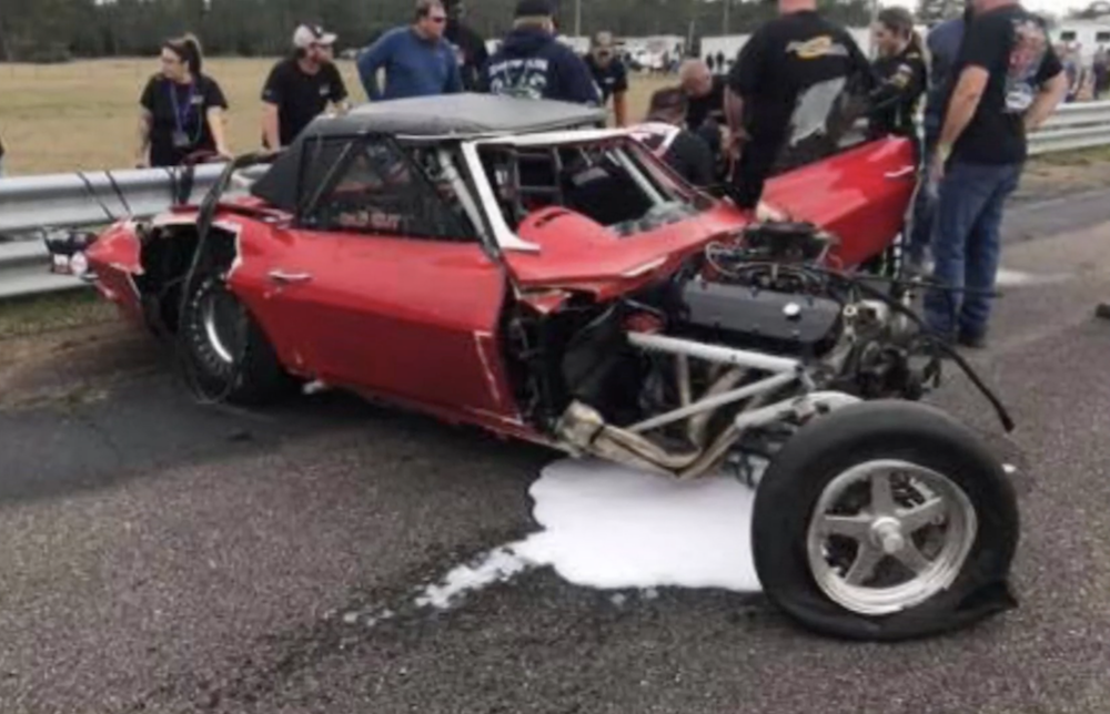 Shannon Poole 1964 Corvette Crash