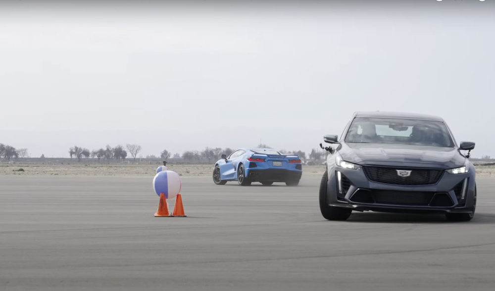 C8 Corvette vs Cadillac CT5-V Blackwing Drag Race