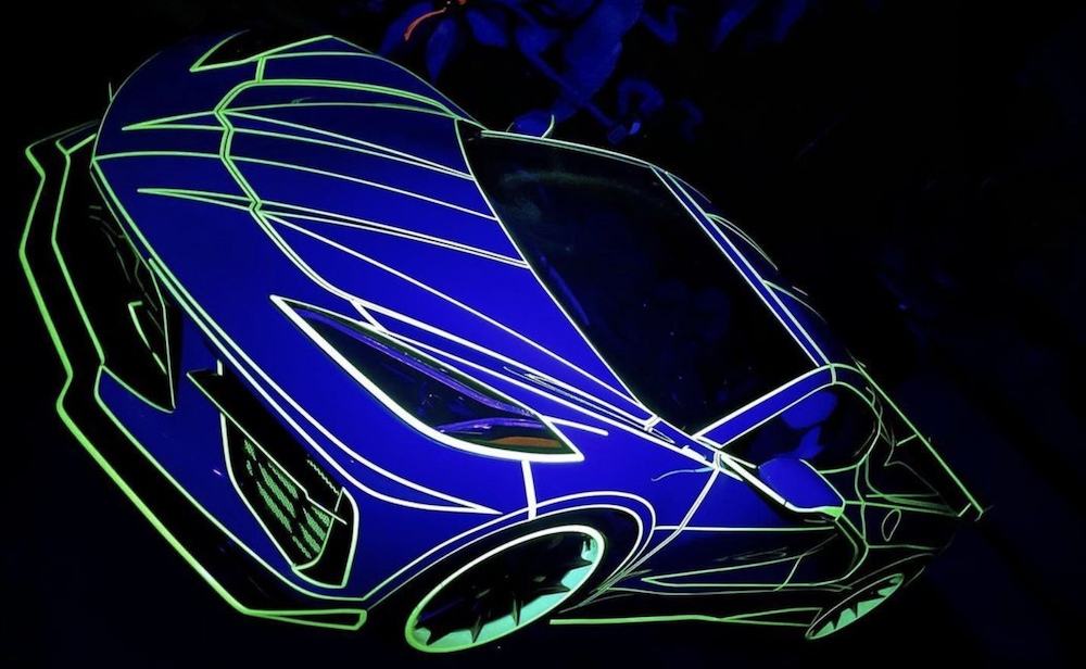 C8 Corvette Tron