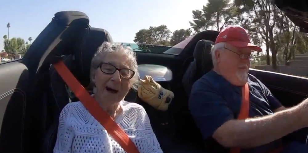 Corvette Club Gives 100 Year Old Ride In C8