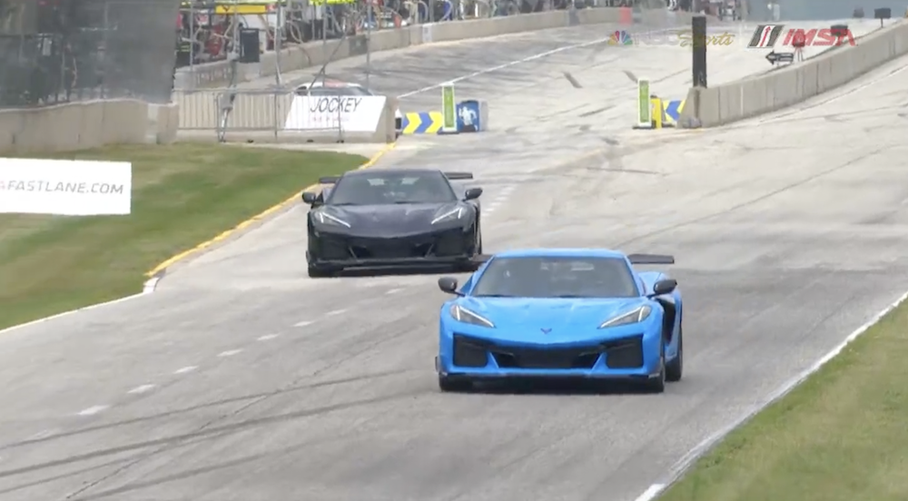 Corvette Racing Drivers C8 Z06 Road America