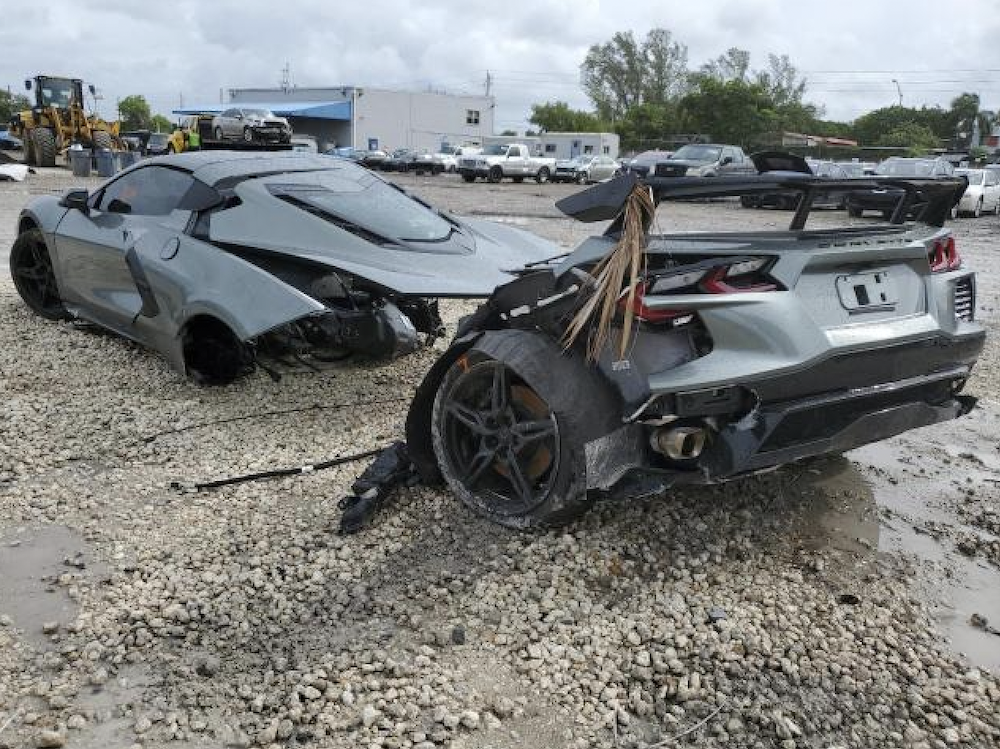 2023 Corvette Ripped In Half