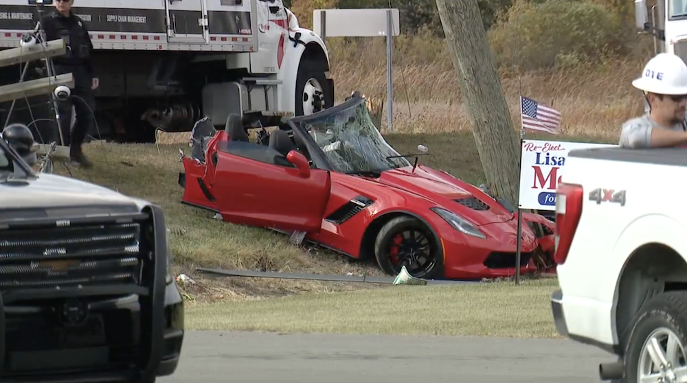 C7 Corvette Crash