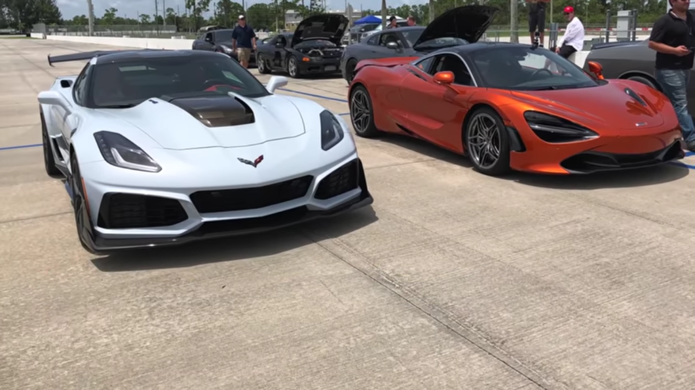 Corvette ZR1 vs McLaren 720S