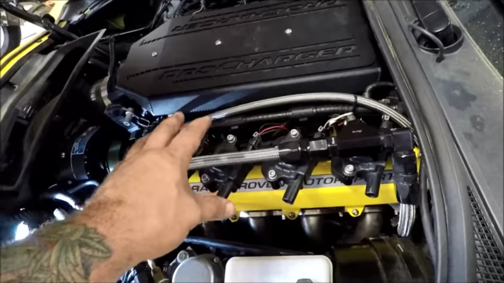 C7 Z06 Corvette LT4 Engine Failure