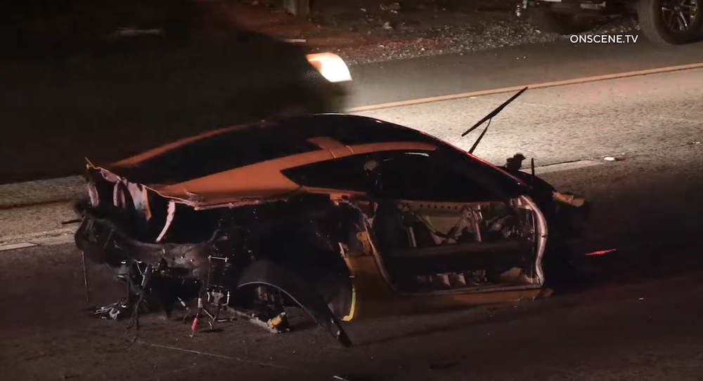 C7 Corvette Crash