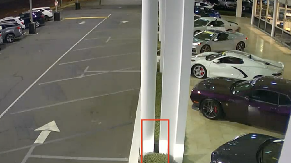 Rick Hendrick Chevrolet C8 Corvette Theft