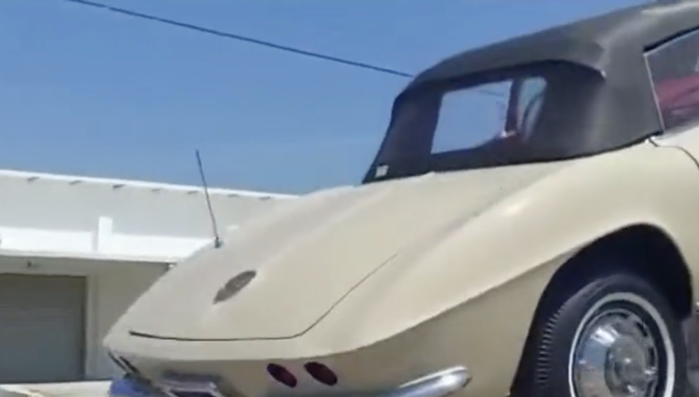 1962 Corvette Falls off Transporter