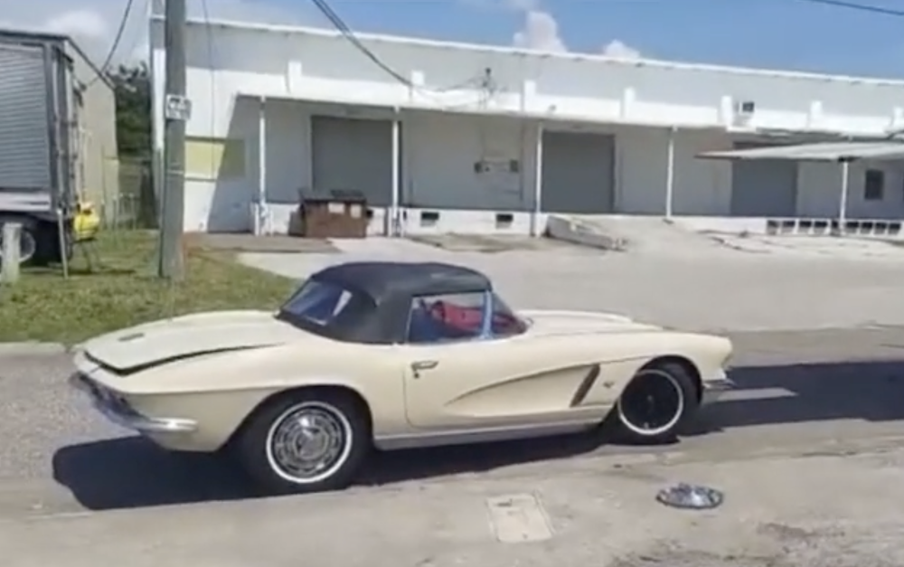 1962 Corvette Falls off Transporter