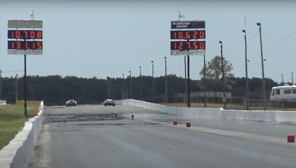 C8 Corvette Z06 vs Modified McLaren 600LT Drag Race