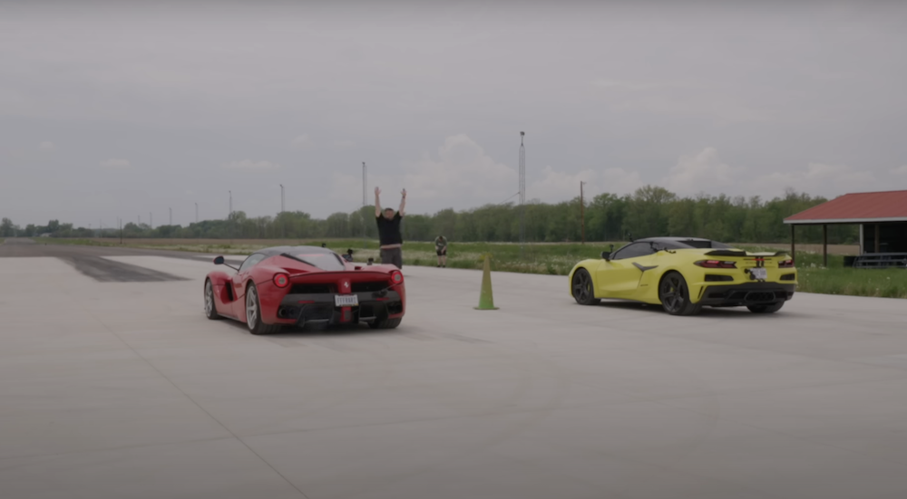 2023 Corvette Z06 Takes on Ferrari LaFerrari, 458