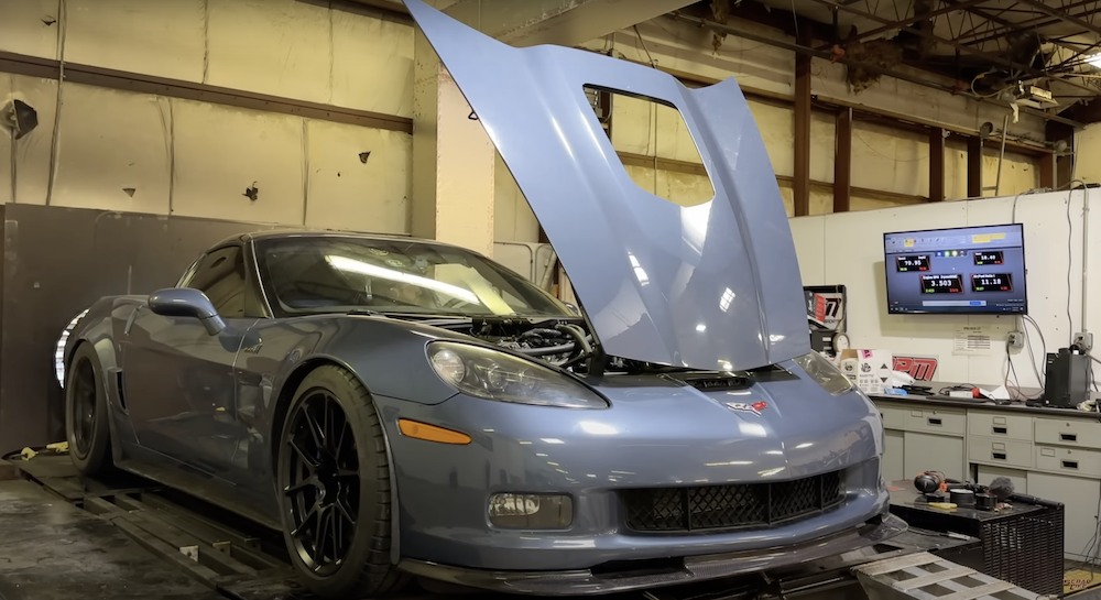 C6 Corvette ZR1 With 100K Miles Hits the Dyno